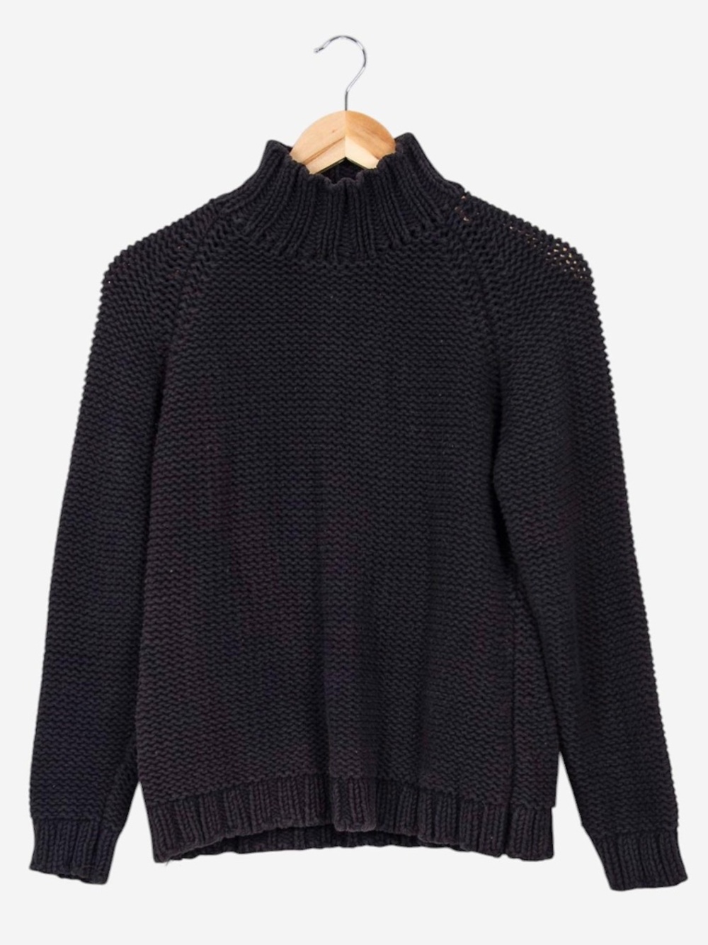 vintage bloomingdales dark academia minimalist turtle neck pullover sweater